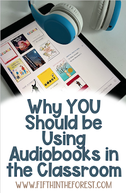 Pin image for "Why You Should be Using Audiobooks in the Classroom: 5 Tips for Teachers"