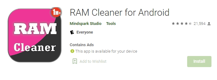 Pembersih RAM Android