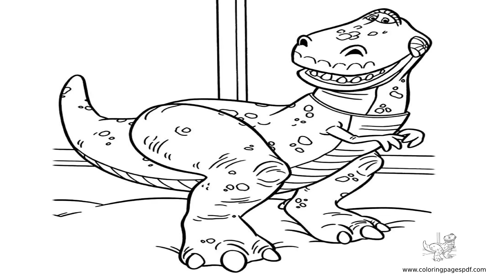 Coloring Pages Of Rex