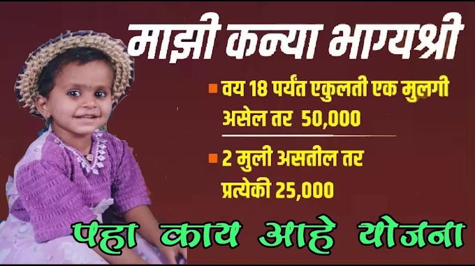 माझी कन्या भाग्यश्री योजना 2022, Majhi kanya Bhagyashree Yojana.