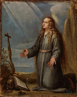 Penitent Magdalene XVII century. Oil on canvas