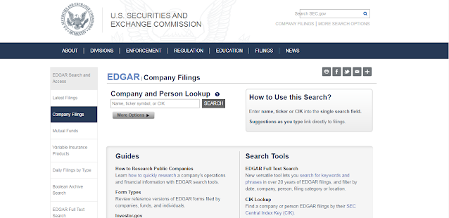 SEC-EDGAR搜尋