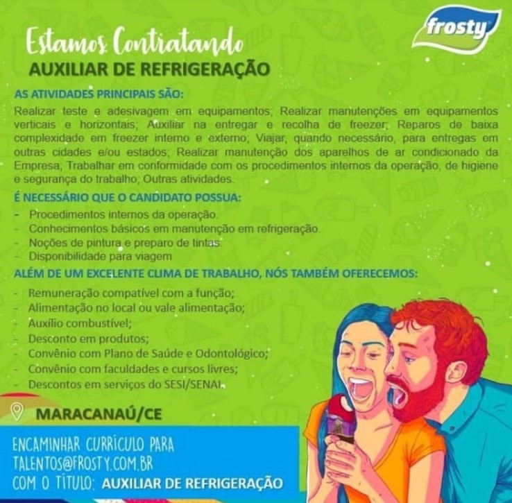 Auxiliar de refrigeração 