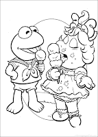 Muppet Babies coloring sheets