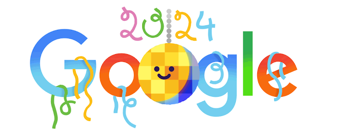 What is on Today's Google Homepage? Happy New Year 2024