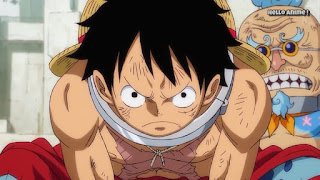 ワンピースアニメ 933話 ワノ国編 | ONE PIECE 兎丼 囚人採掘場 大相撲インフェルノ  ルフィ Monkey D. Luffy