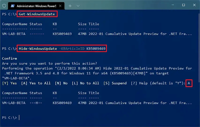 Windows 11'de Güncellemeler Nasıl Gösterilir veya Gizlenir?