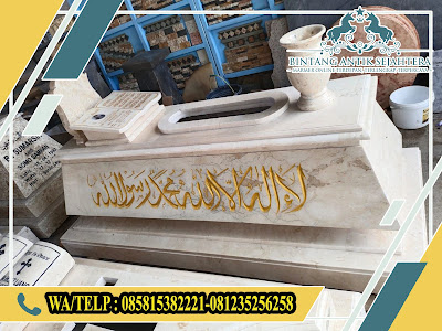 DAFTAR HARGA 15 JENIS KIJINGAN MAKAM MARMER GRANITE TERLARIS BERIKUT NISAN NYA