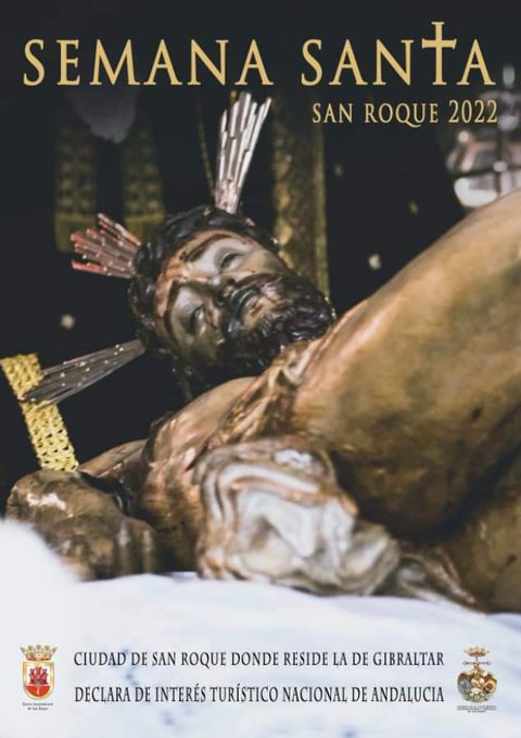 Cartel anunciador de la Semana Santa 2022 de San Roque
