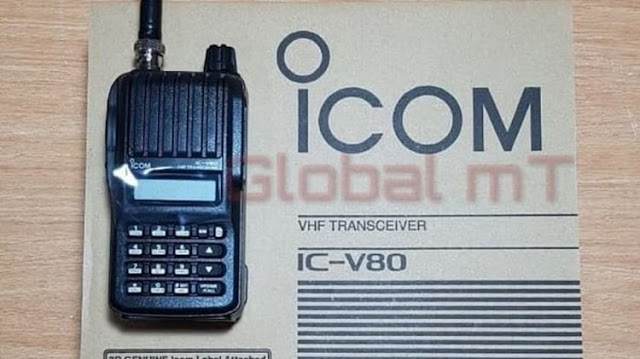 Cara Setting HT Icom IC-V80