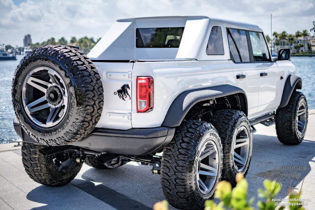 www.carslovers.tk The world's first Ford Bronco 6×6