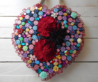 Torebka serce w stylu Dolce & Gabbana DIY zrób to sam torba z kryształkami
