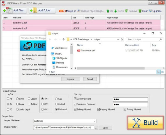 برنامج دمج ملفات PDF لنظامي التشغيل Windows 10 و11