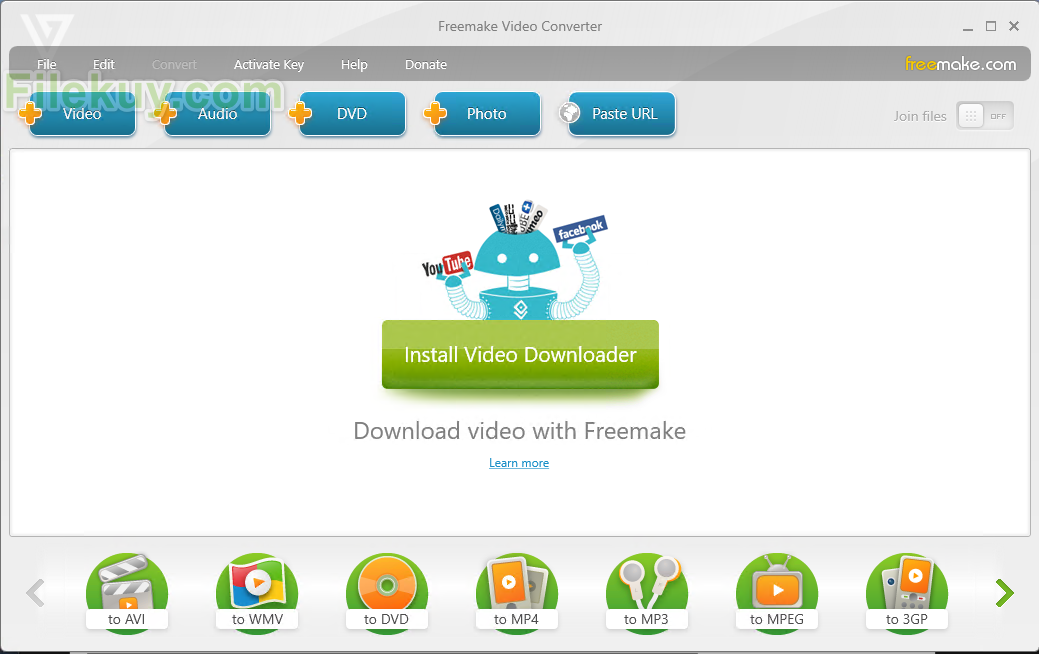 Freemake Video Converter 4.1.13.120 Free Download