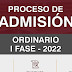 Examen ordinario  I FASE-2022 UNSA