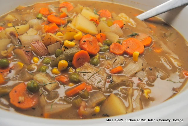 Slow Cooker Vegetable Beef Stew