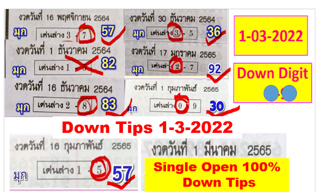 Thai lottery vip tips