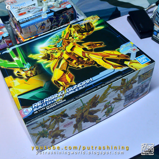 HGBD:R Re:Rising Gundam Custom Paint Gold! by Putra Shining