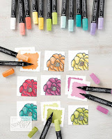 stampin blends alcohol markers for papercraft colouring