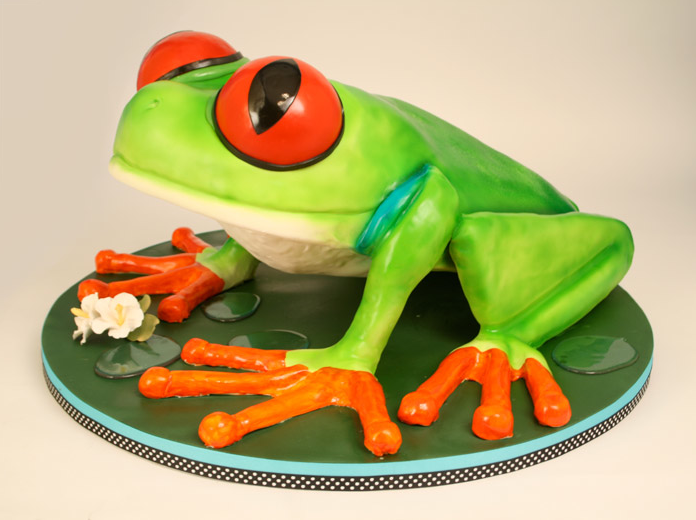 frog cake