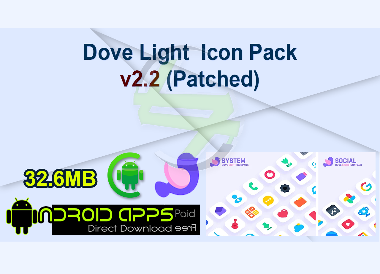 Dove Light  Icon Pack v2.2 (Patched)