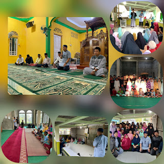 Bupati lingga kunjungi Empat mesjid dalam upaya peninjauan kegiatan  gerakan Didikan Subuh yang di lakukan IPMKL