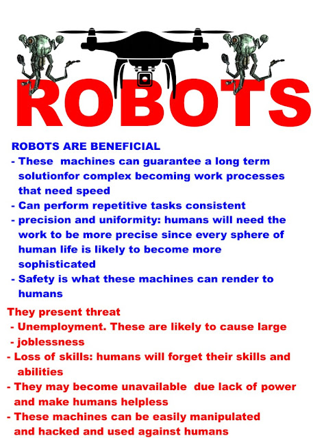 Some people think that robots are very important to human’s future development