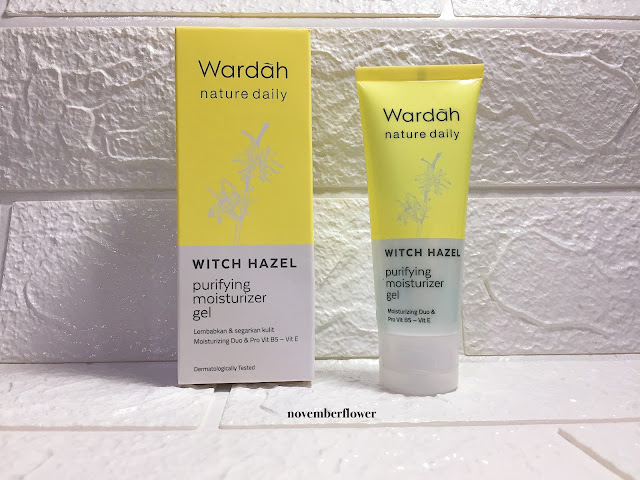 Wardah-Nature-Daily-Witch-Hazel-Purifying-Moisturizer-Gel-review