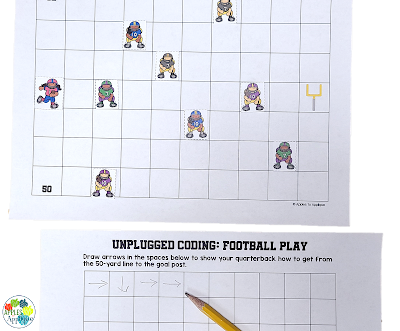 Football Unit for First Grade | Apples to Applique