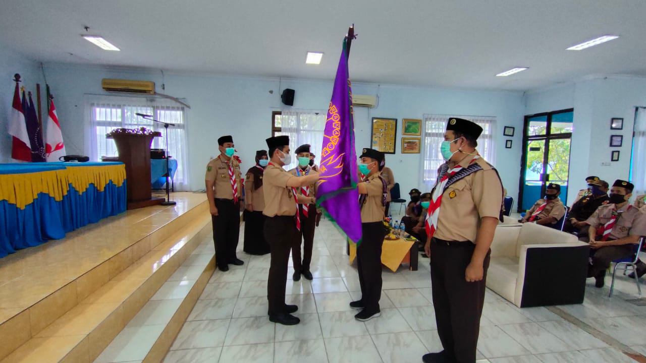 Kwarcab Pekanbaru Menyelenggarakan Kursus Orientasi dan Gladian Pimpinan Satuan