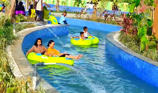 wahan Kolam Arus di Banyuwangi Park