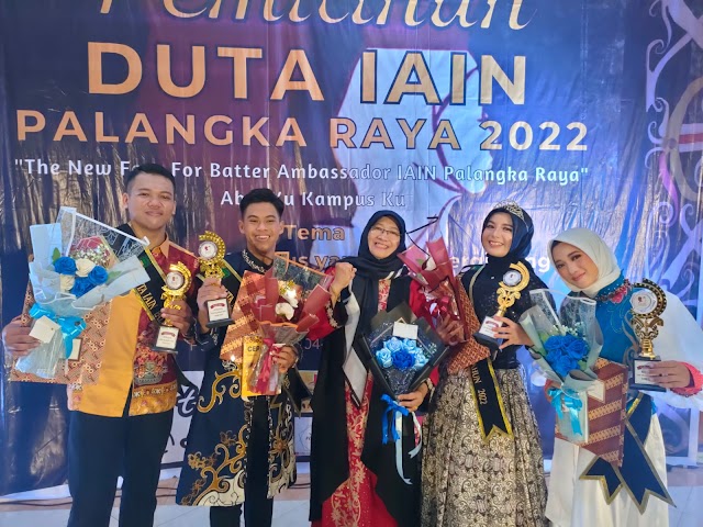 Dua Mahasiswa Prodi PAI Dinobatkan Sebagai Runner Up Duta IAIN Palangka Raya