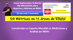Curso:Cómo implementar la Norma ISO 30414/2018 Reportes y Métricas en RRHH