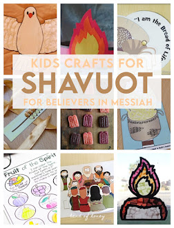 Kids Crafts for Shavuot and Pentecost