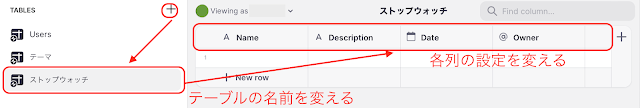 【週末に作るGlide】新しいGlideテーブルを作成する