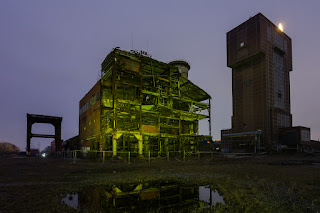 Lightpainting Creativrevier Zeche Heinrich Robert Hamm Olaf Kerber