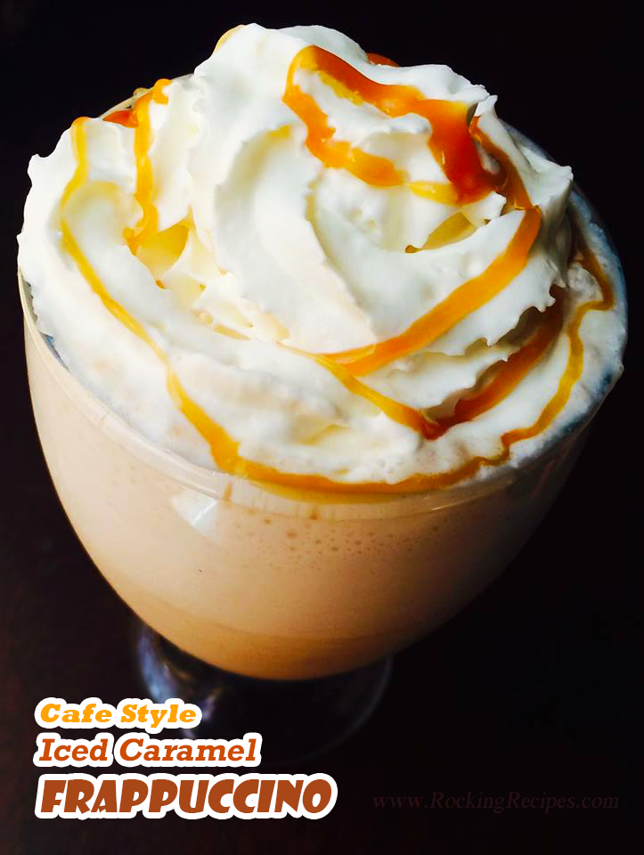 Iced Caramel Coffee Frappuccino