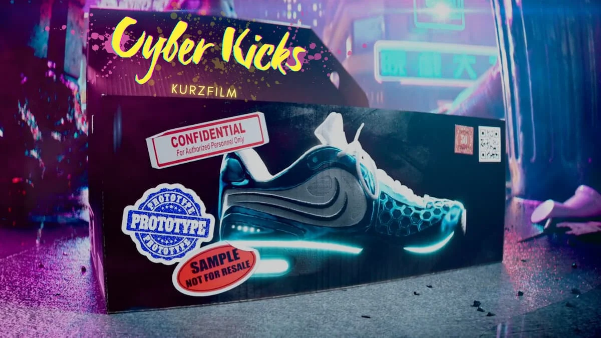 Cyber Kicks | Ein animierter Cyberpunk Sneaker Kurzfilm