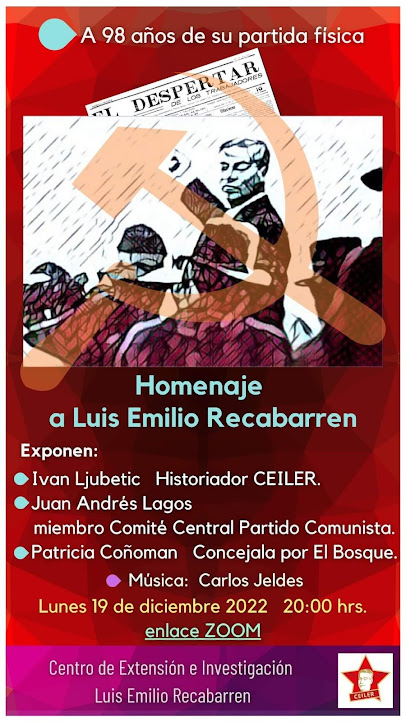Homenaje a Luis Emilio Recabarren