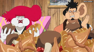 ワンピースアニメ ドレスローザ編 740話 錦えもん カン十郎 | ONE PIECE Episode 740