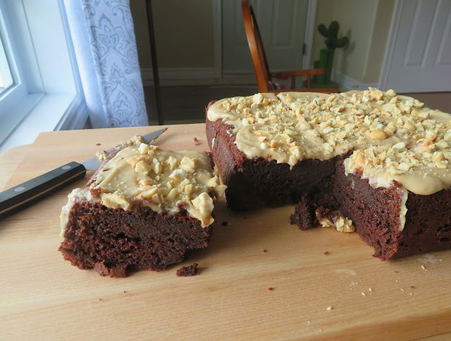 Chocolate Peanut Butter Cake