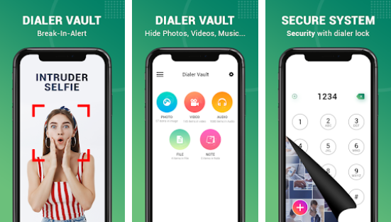 Phone Dialer Lock application