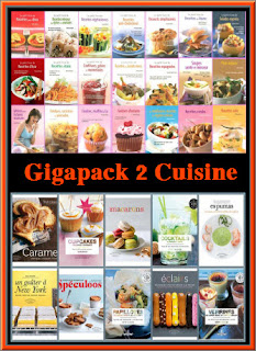 Gigapack 2 Cuisine 297 Livres et Magazines | Cuisine