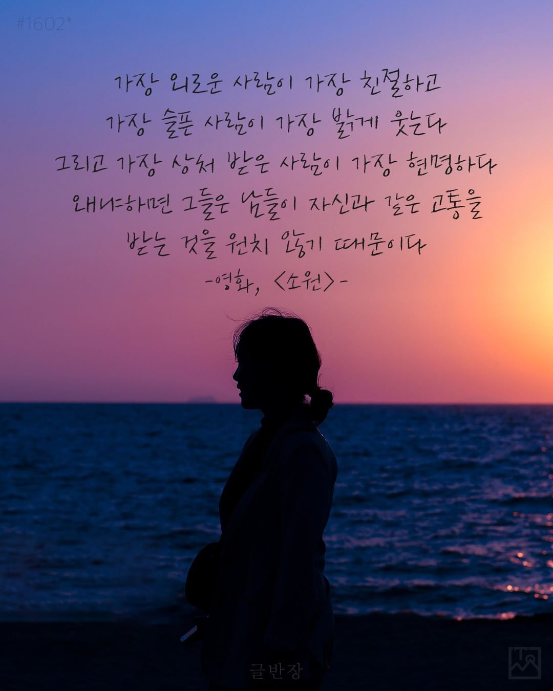 가장 상처 받은 사람이 가장 현명하다