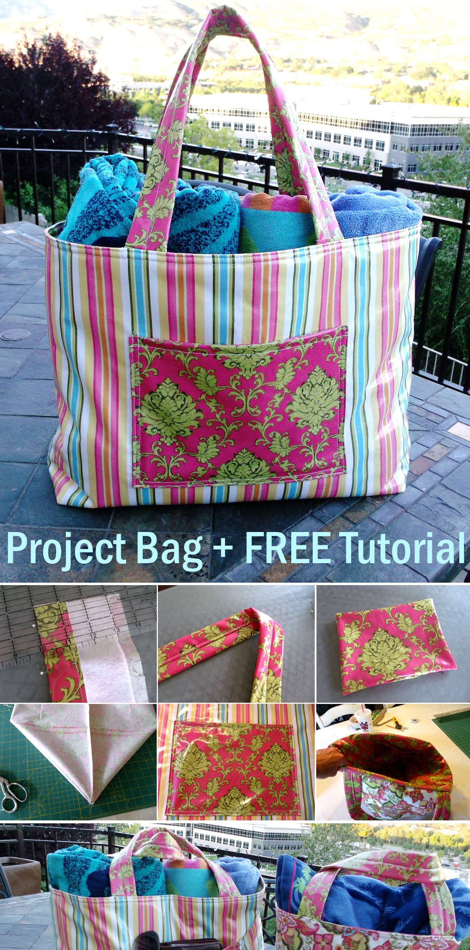 Beach Bag FREE Tutorial ~ Free-Tutorial.net