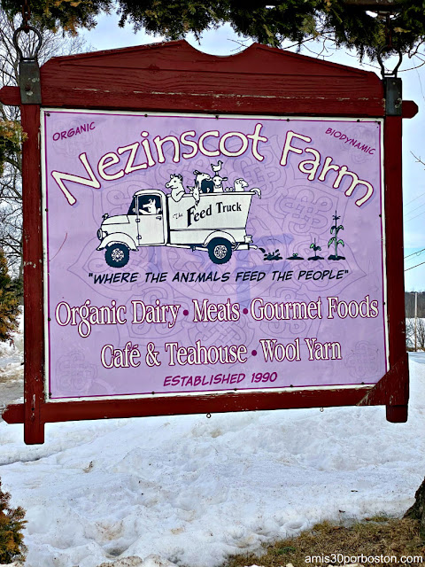 Granja Nezinscot Farm en Maine