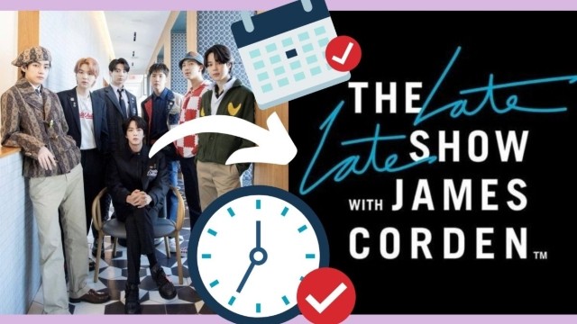 BTS en The Late Late Show con James Corden: ¿Cuándo ver su show con Butter y crosswal?