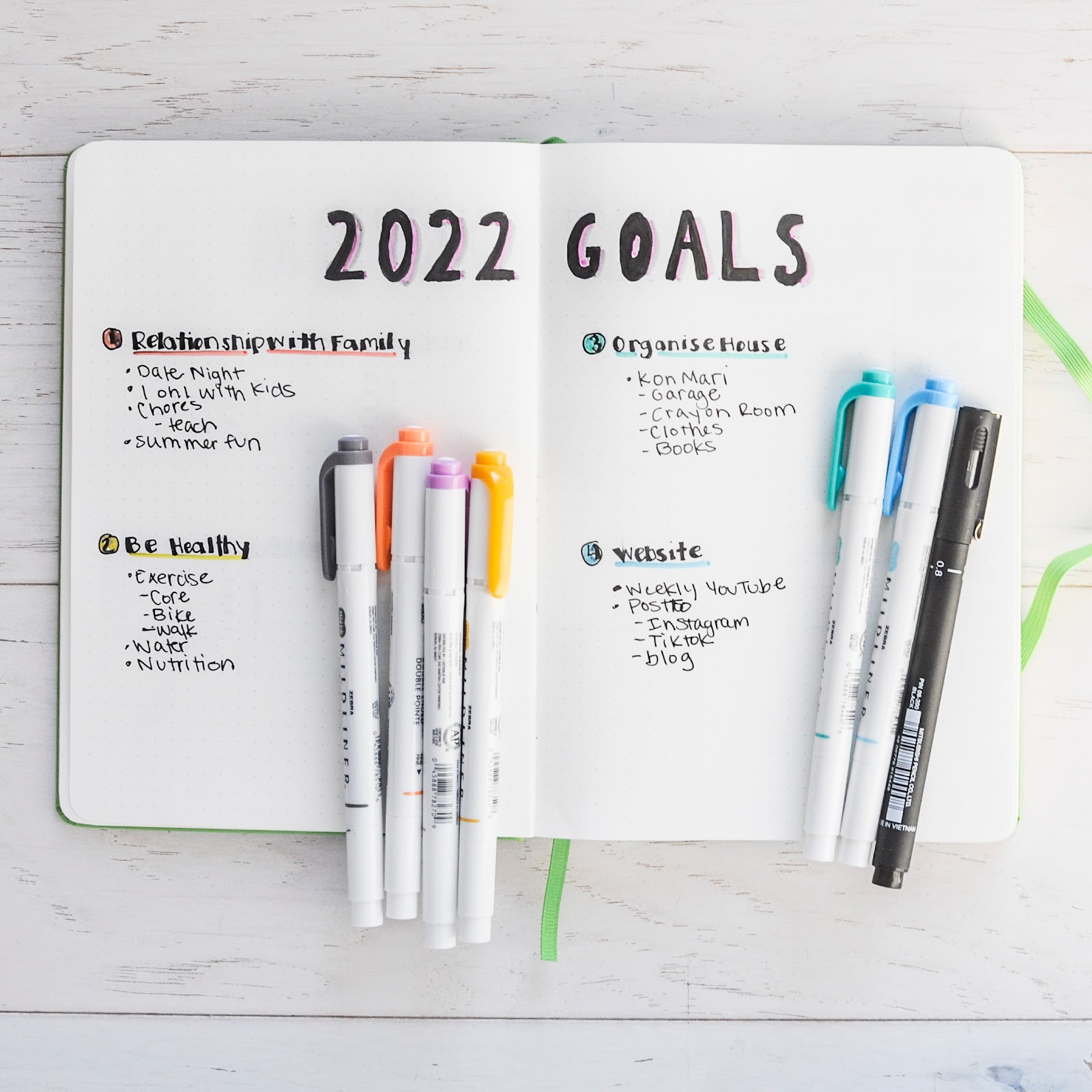 11 Reasons to Use a Bullet Journal