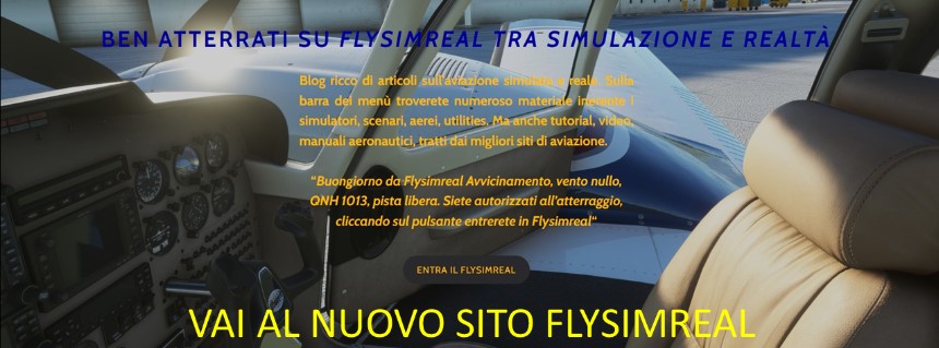 Vai al nuovo sito Flysimreal