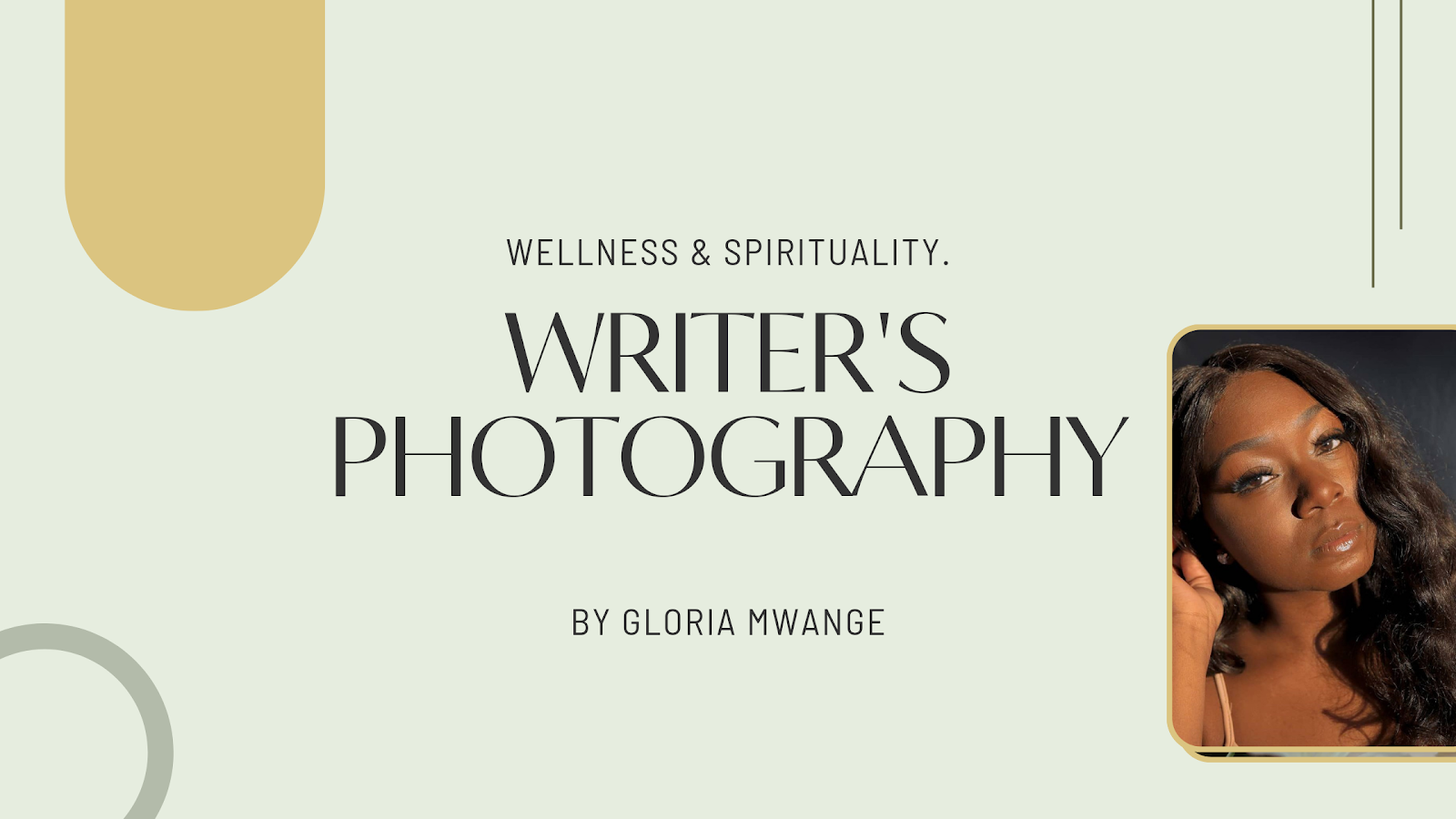 Writer's photography